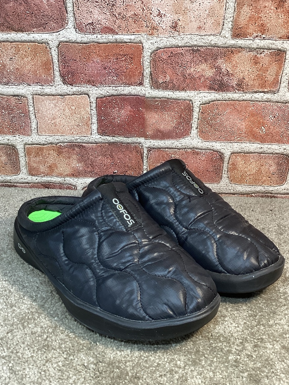 OOFOS OOcoozie womens thermo mule slippers size 9.5